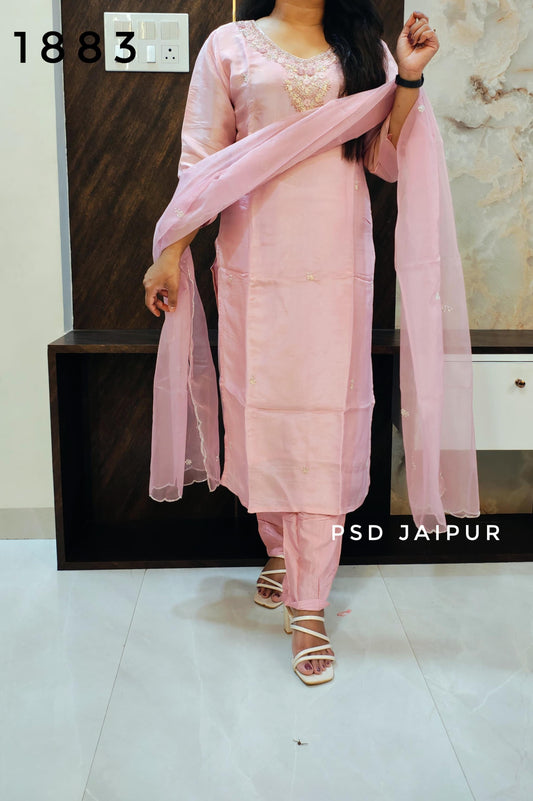 Pink Cosmos Shimmer Fancy Suit
