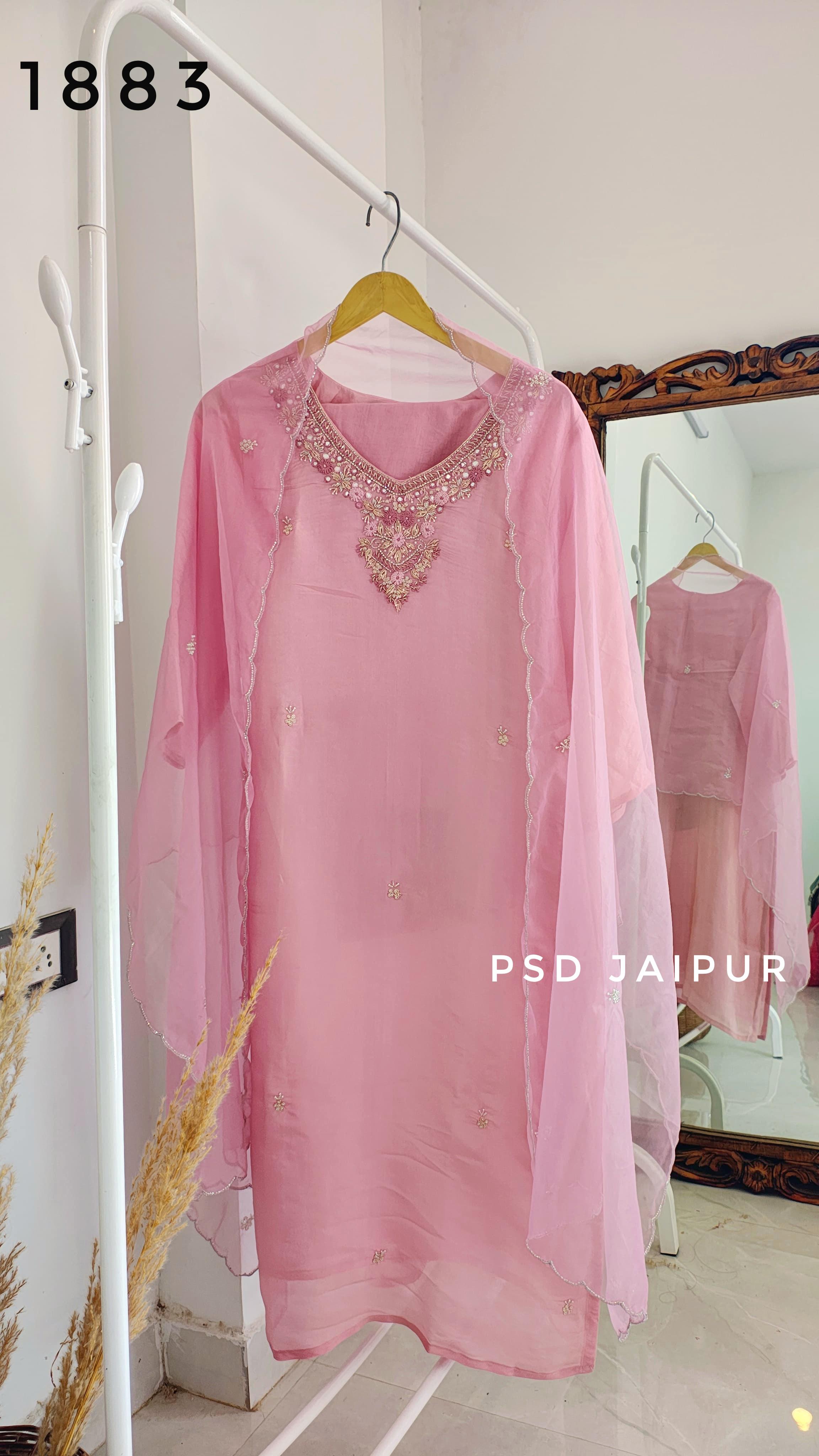 Pink Cosmos Shimmer Fancy Suit