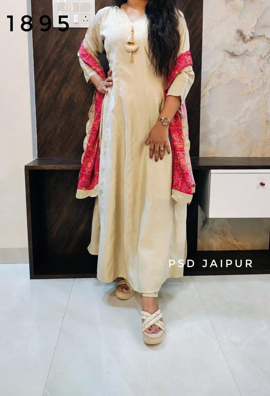 Roman Silk Anarkali Suit