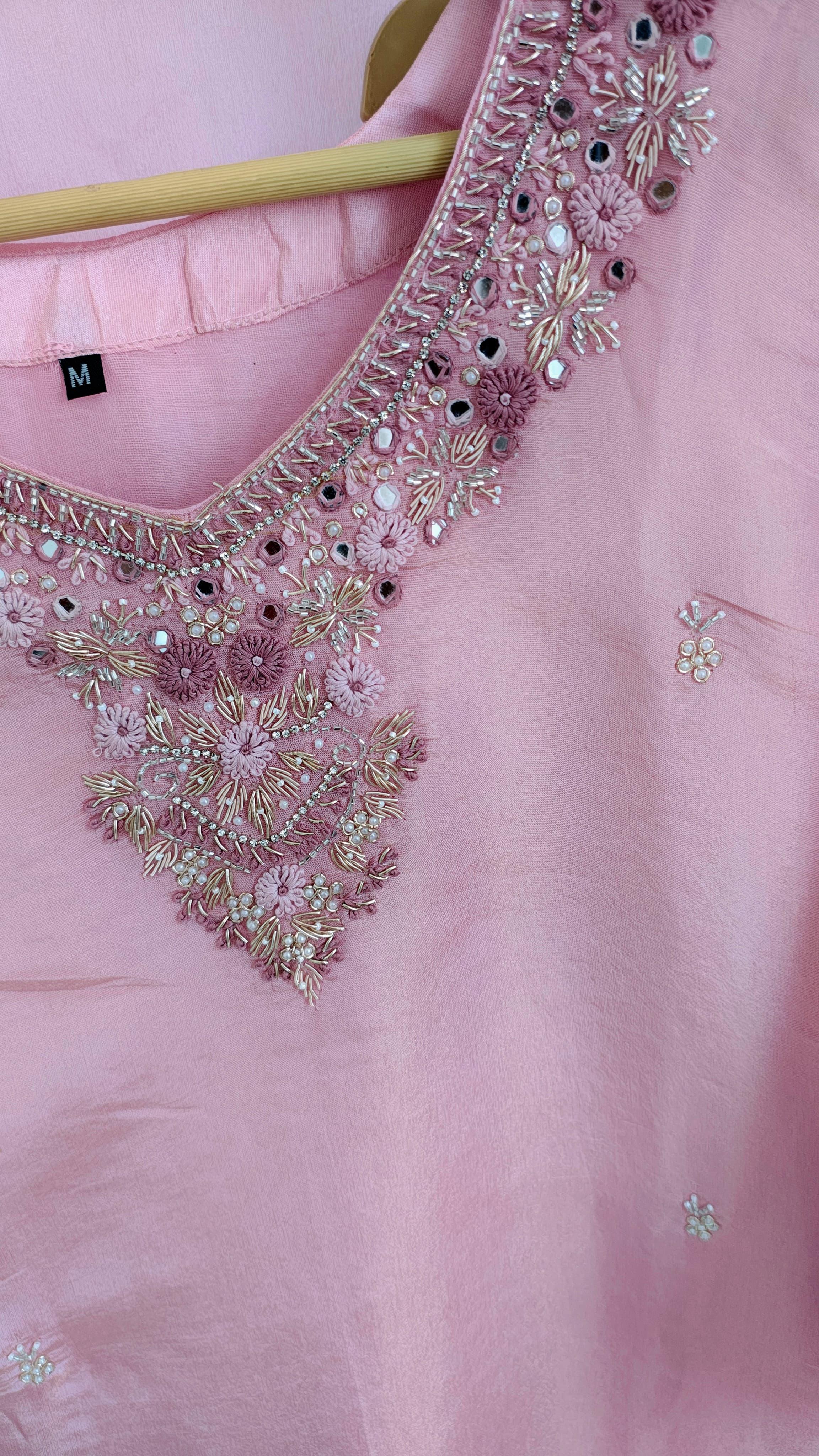 Pink Cosmos Shimmer Fancy Suit