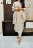 Gray Roman Shimmer Suit