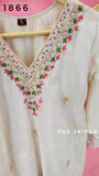 Off White Fancy Suit