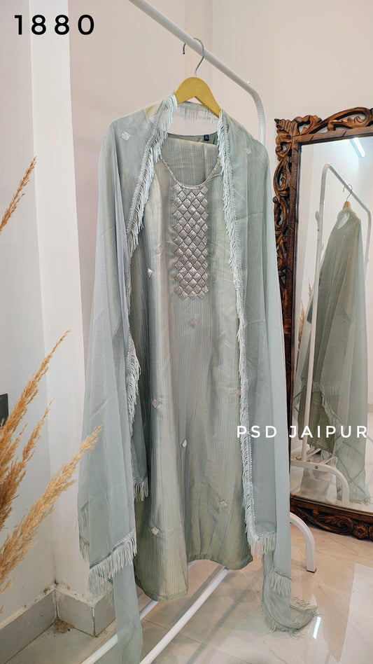 Pastel Sky Blue CosMos Suit