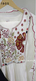 White Mal Chanderi Suit