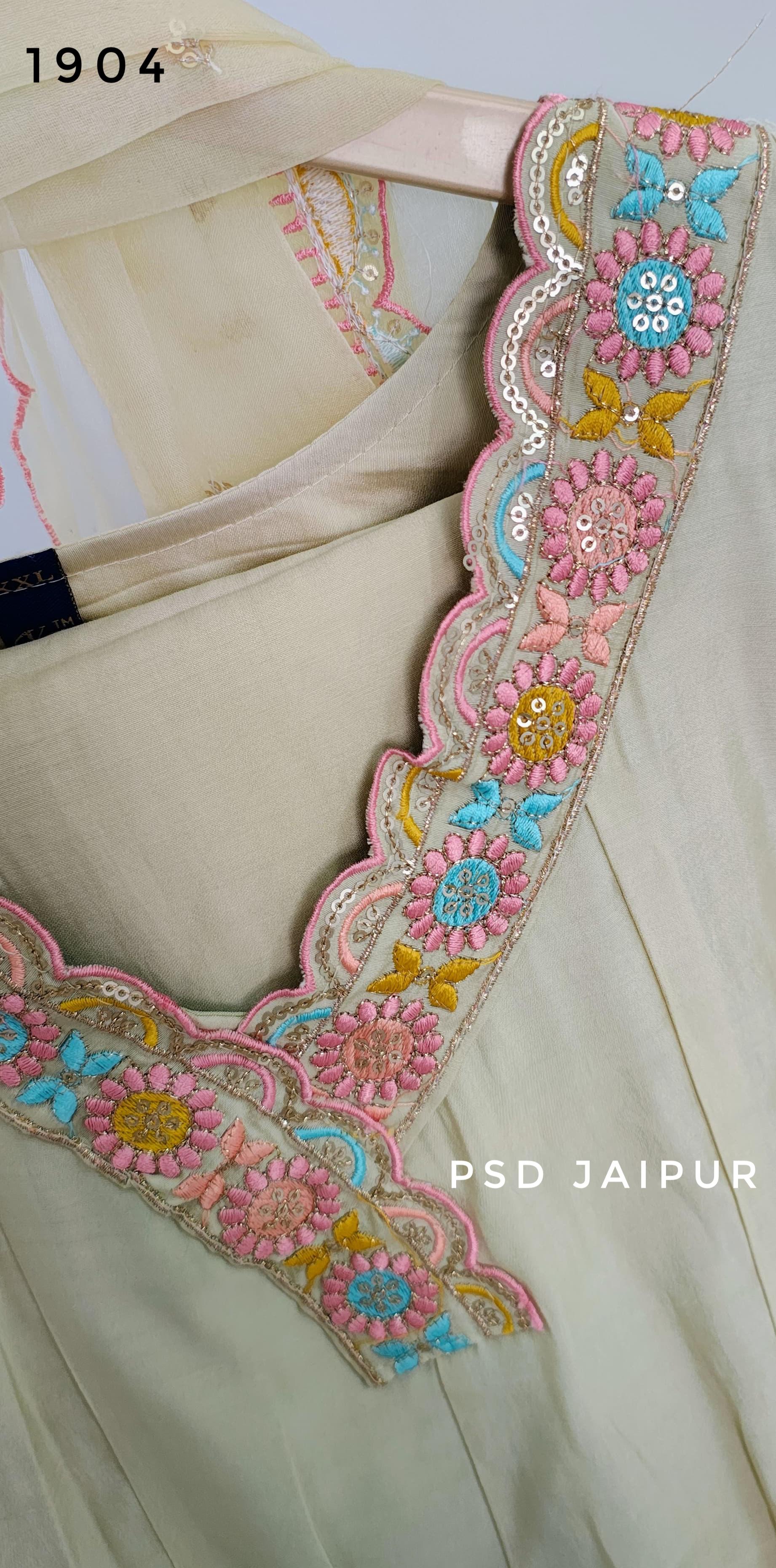 Light Green Frock Suit