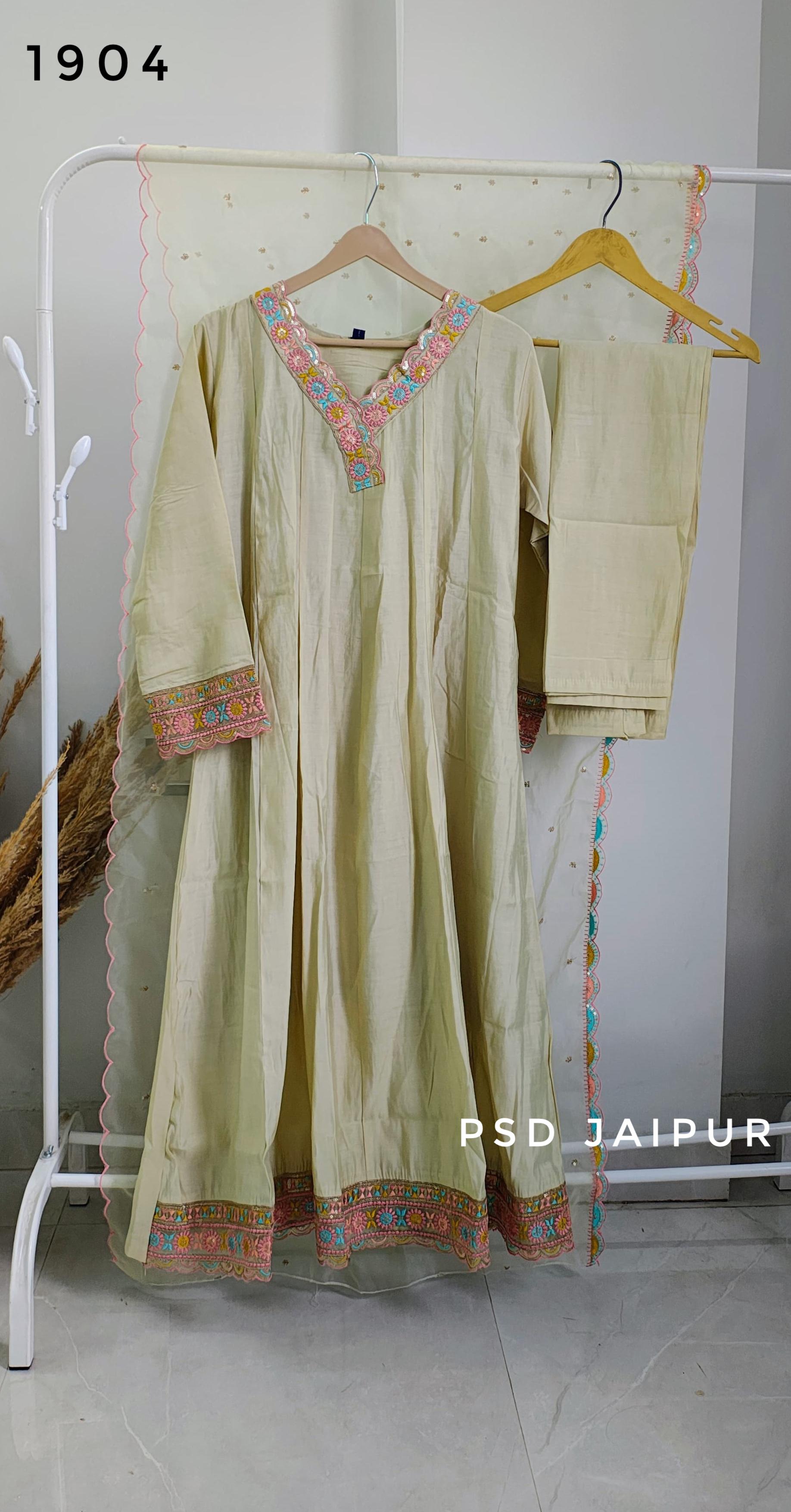 Light Green Frock Suit