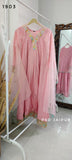 Baby Pink Frock Suit