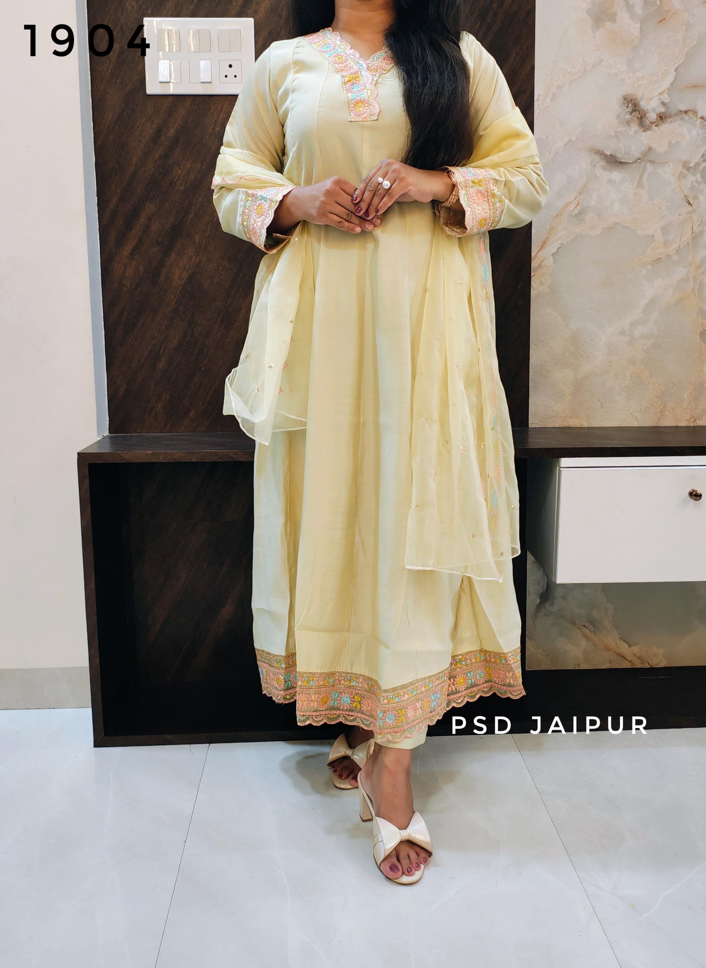 Light Green Frock Suit