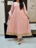 Baby Pink Frock Suit