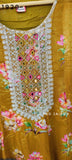 Pure Chinon Anarkali suit