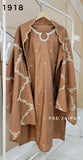 Brown Roman A-Line Suit
