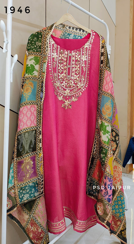 Designer shimmer Suit