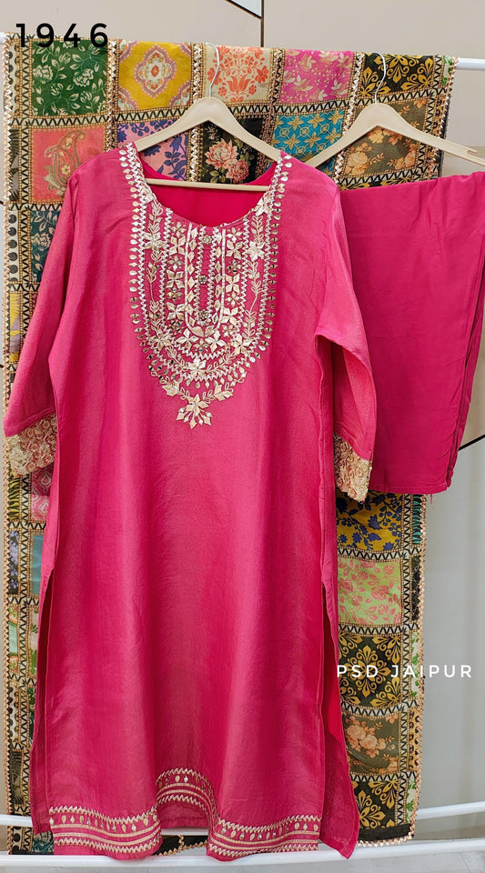 Designer shimmer Suit