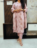 Light Purple Pure Cotton Suit
