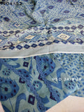 Blue Pure Cotton Suit