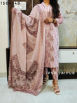 Light Purple Pure Cotton Suit