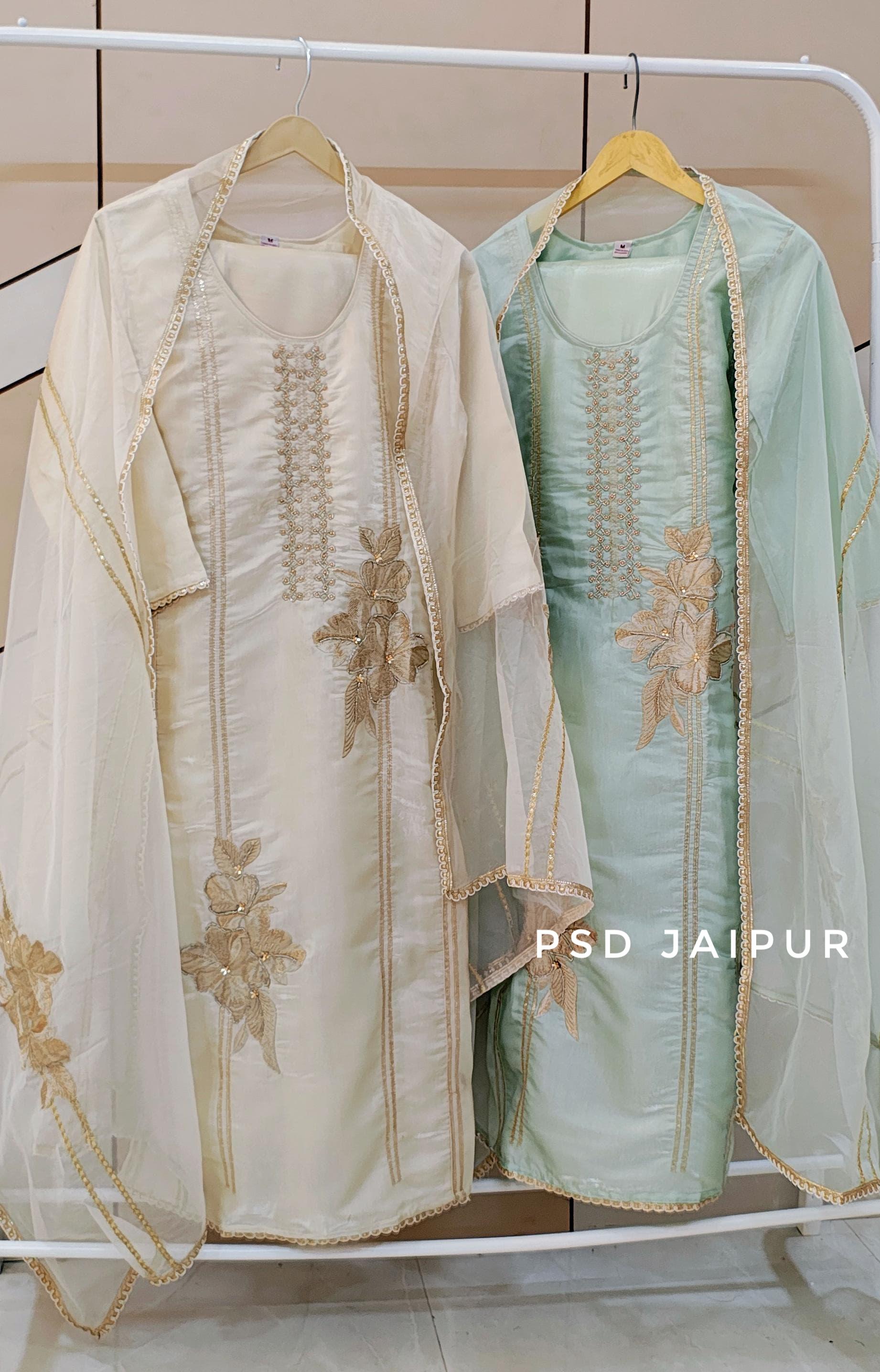 Aqua Glass Roman Suit