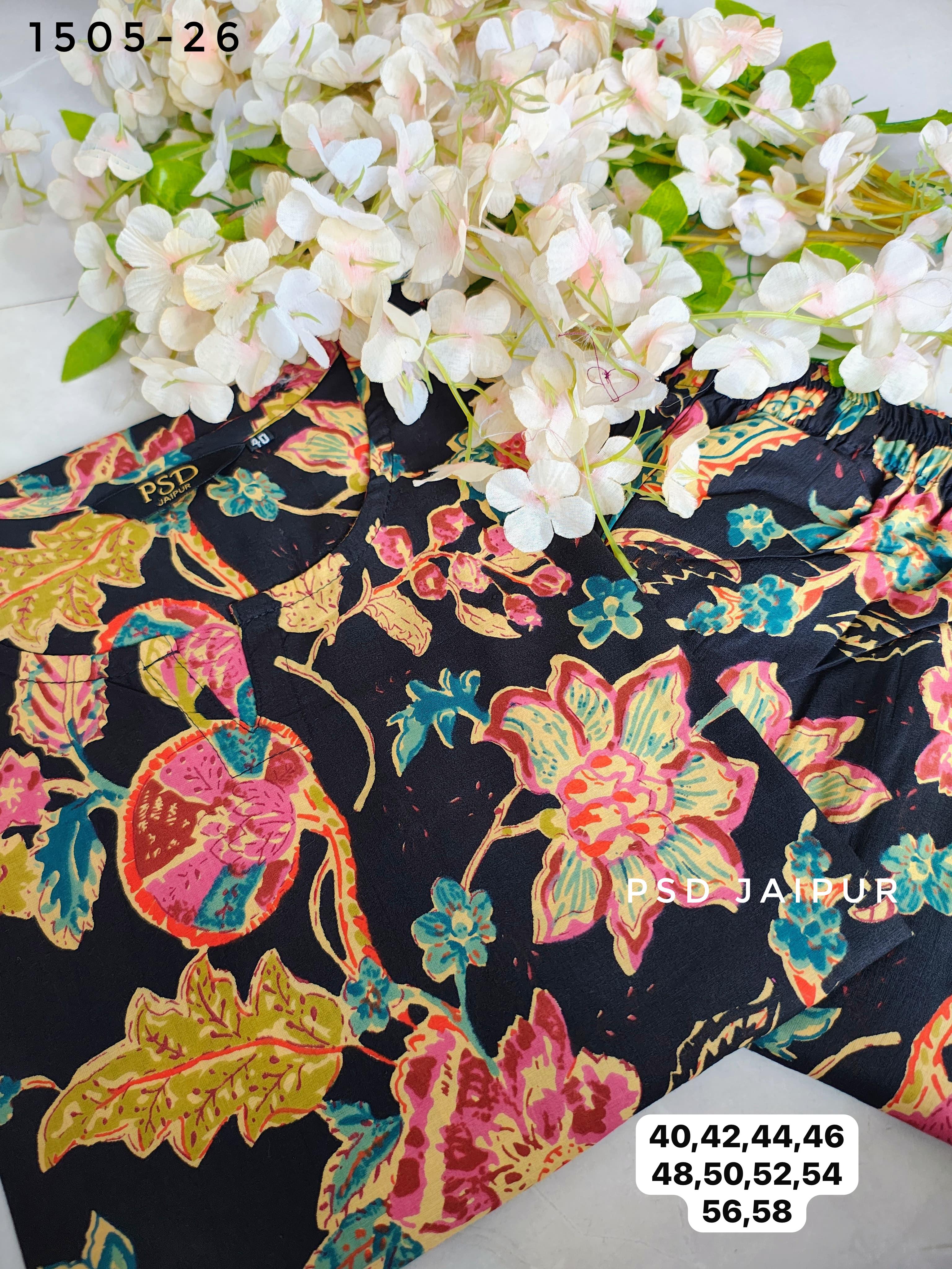 Black Cotton Co-ord set