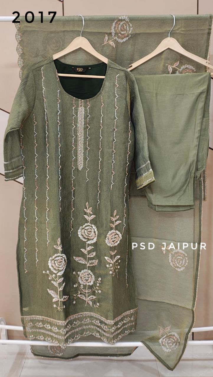 Green Crush Tissue Suit