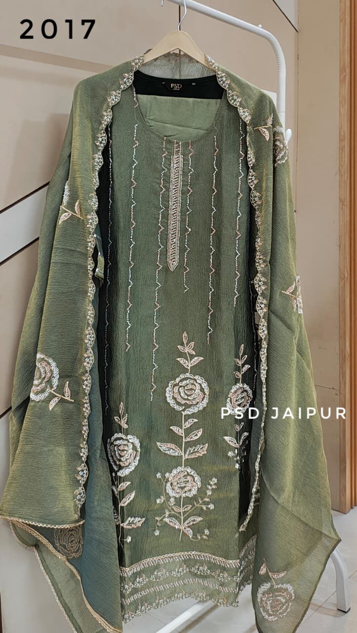 Green Crush Tissue Suit