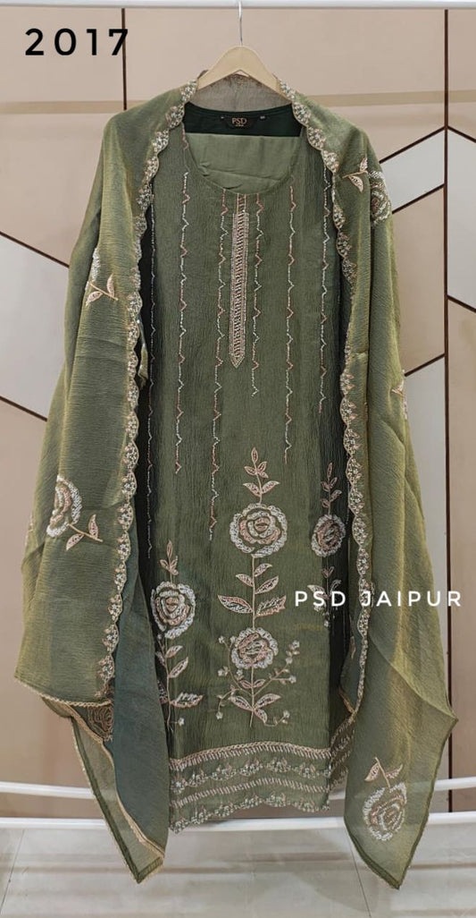 Green Crush Tissue Suit