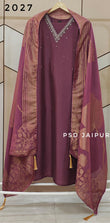 Purple Soft Roman Suit