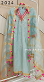 Sky Blue POM POM Suit