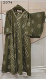 Green Bandhani Suit