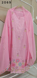 Pink Dobi Cotton suit