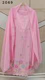 Pink Dobi Cotton suit