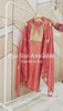 Brick Lurex Tissue shimmer Suit