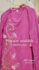 Pink Embroidery Suit