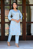 Silk Chanderi Embroidery Suit